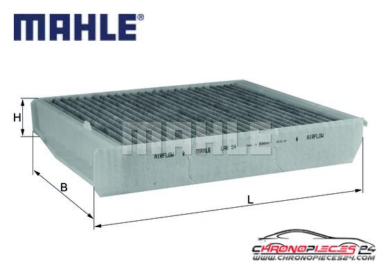 Achat de MAHLE LAK 54 Filtre, air de l'habitacle pas chères