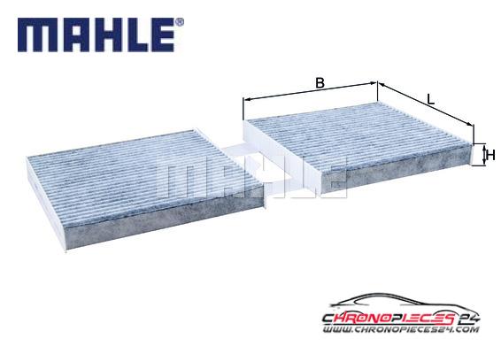 Achat de MAHLE LAK 630/S Filtre, air de l'habitacle pas chères