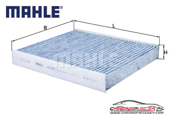 Achat de MAHLE LAK 809 Filtre, air de l'habitacle pas chères