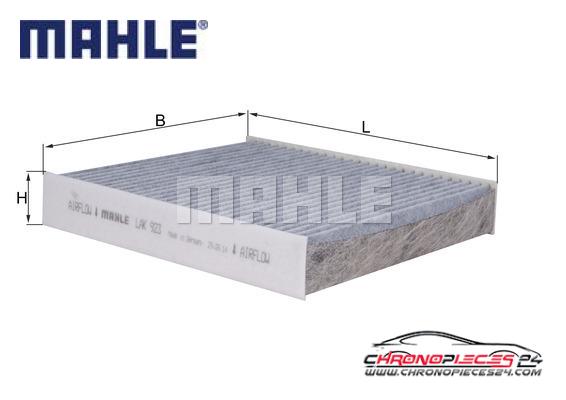 Achat de MAHLE LAK 923 Filtre, air de l'habitacle pas chères