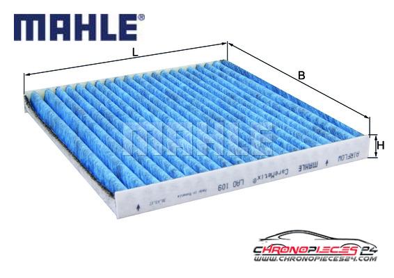 Achat de MAHLE LAO 109 Filtre, air de l'habitacle pas chères