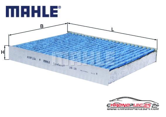 Achat de MAHLE LAO 120 Filtre, air de l'habitacle pas chères