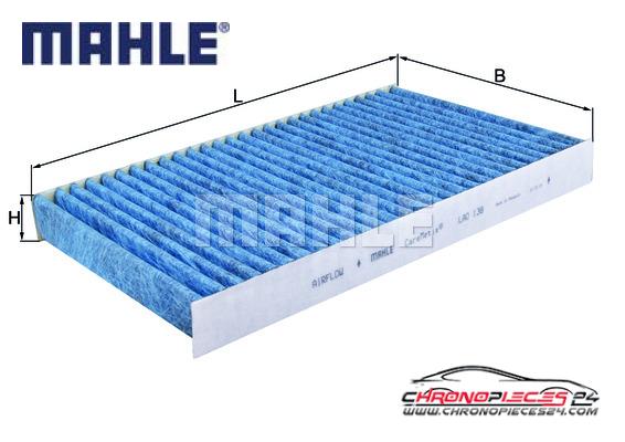 Achat de MAHLE LAO 138 Filtre, air de l'habitacle pas chères