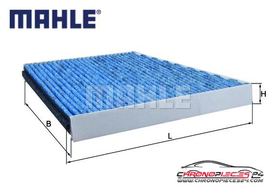 Achat de MAHLE LAO 156 Filtre, air de l'habitacle pas chères