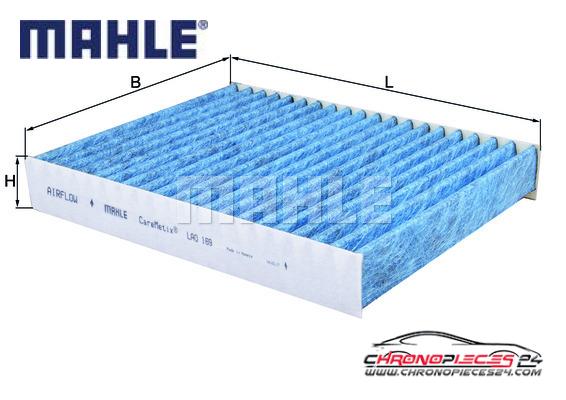 Achat de MAHLE LAO 169 Filtre, air de l'habitacle pas chères