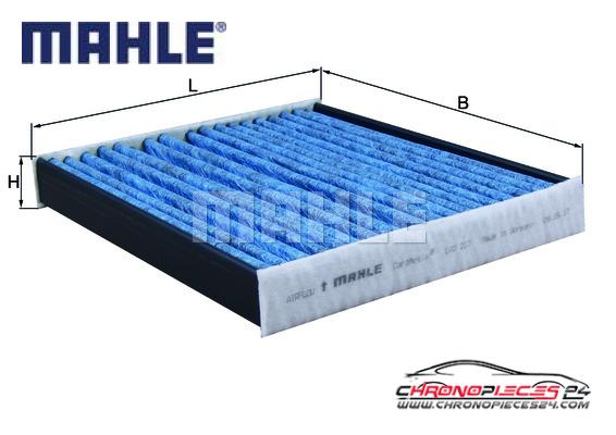 Achat de MAHLE LAO 227 Filtre, air de l'habitacle pas chères