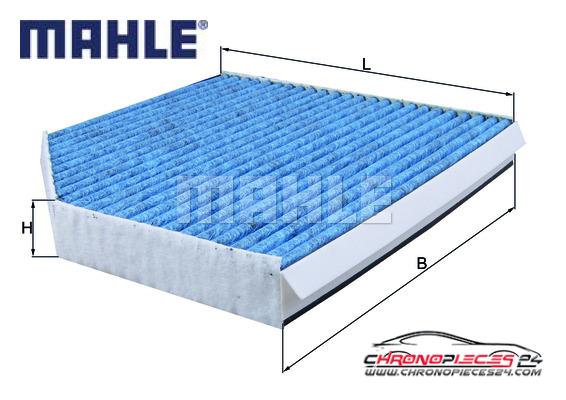 Achat de MAHLE LAO 386 Filtre, air de l'habitacle pas chères