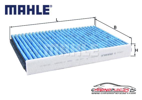 Achat de MAHLE LAO 387 Filtre, air de l'habitacle pas chères