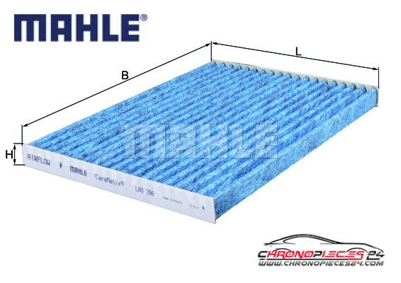 Achat de MAHLE LAO 396 Filtre, air de l'habitacle pas chères