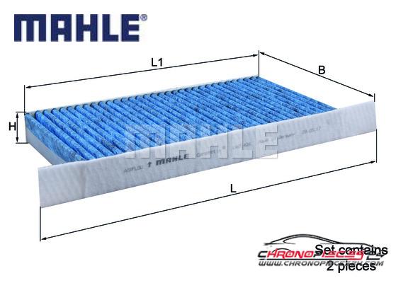 Achat de MAHLE LAO 426/S Filtre, air de l'habitacle pas chères