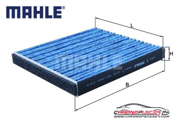 Achat de MAHLE LAO 490 Filtre, air de l'habitacle pas chères