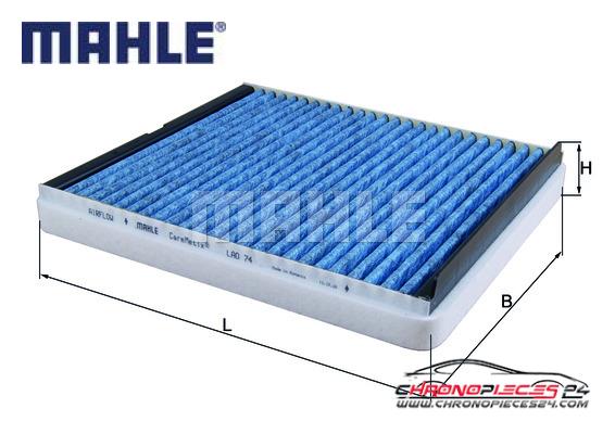 Achat de MAHLE LAO 74 Filtre, air de l'habitacle pas chères