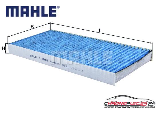 Achat de MAHLE LAO 78 Filtre, air de l'habitacle pas chères