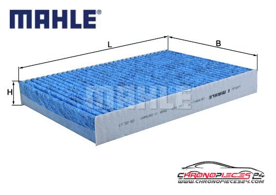 Achat de MAHLE LAO 814 Filtre, air de l'habitacle pas chères