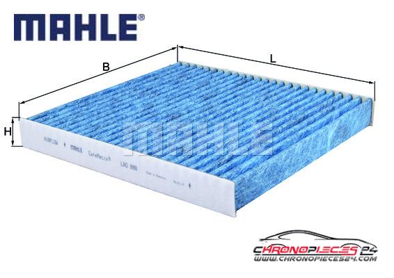 Achat de MAHLE LAO 888 Filtre, air de l'habitacle pas chères