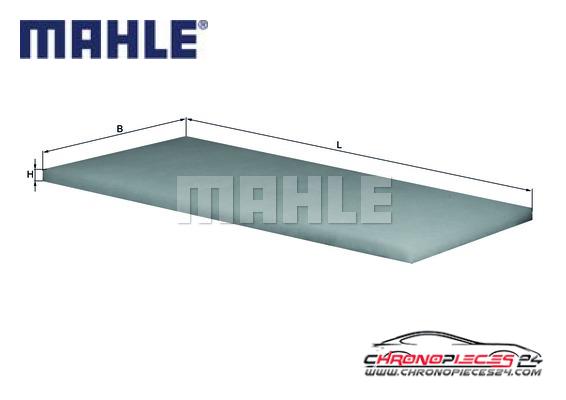 Achat de MAHLE LAP 17 Filtre, air de l'habitacle pas chères