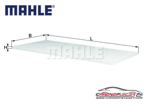 Achat de MAHLE LAP 4 Filtre, air de l'habitacle pas chères