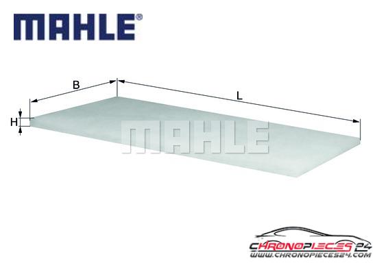 Achat de MAHLE LAP 6 Filtre, air de l'habitacle pas chères