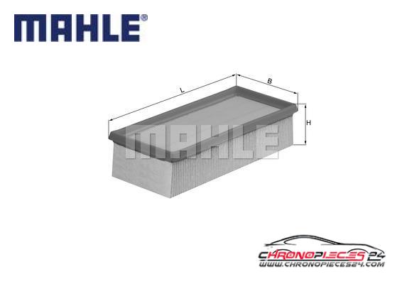 Achat de MAHLE LX 1008/1 Filtre à air pas chères