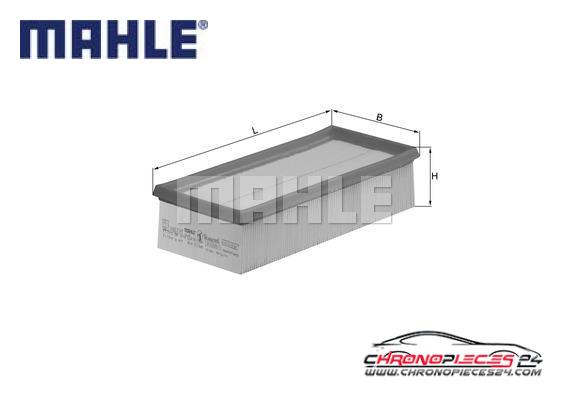 Achat de MAHLE LX 1008/3 Filtre à air pas chères