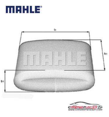 Achat de MAHLE LX 110 Filtre à air pas chères