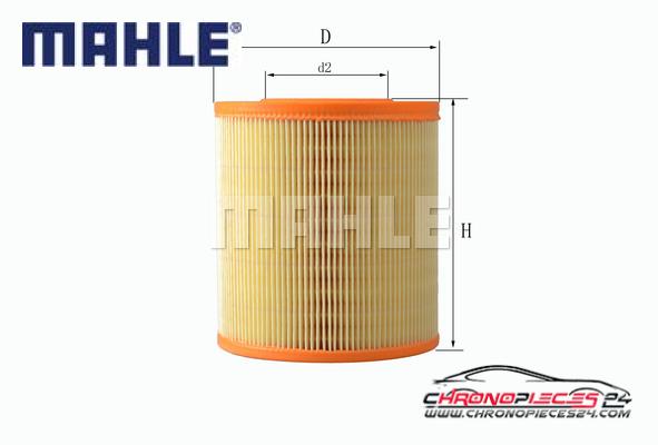 Achat de MAHLE LX 1253 Filtre à air pas chères