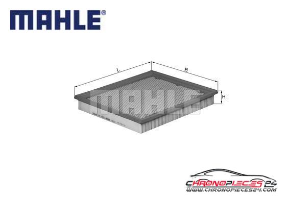 Achat de MAHLE LX 1272 Filtre à air pas chères