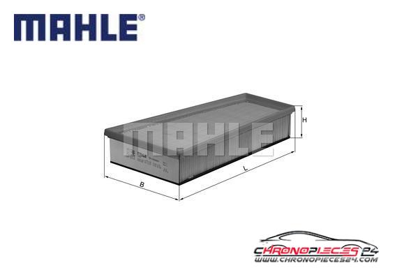 Achat de MAHLE LX 1283 Filtre à air pas chères