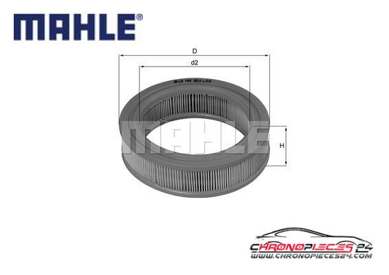 Achat de MAHLE LX 144 Filtre à air pas chères