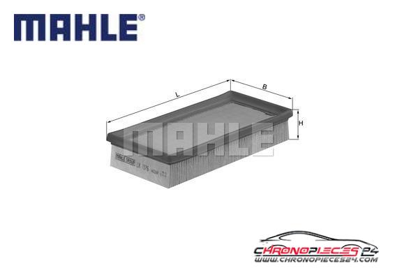 Achat de MAHLE LX 1576 Filtre à air pas chères