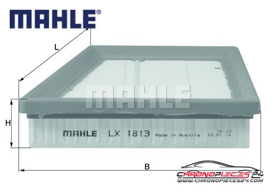 Achat de MAHLE LX 1813 Filtre à air pas chères