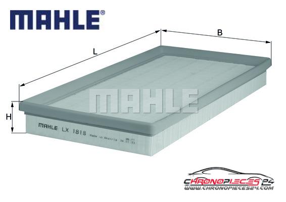 Achat de MAHLE LX 1818 Filtre à air pas chères