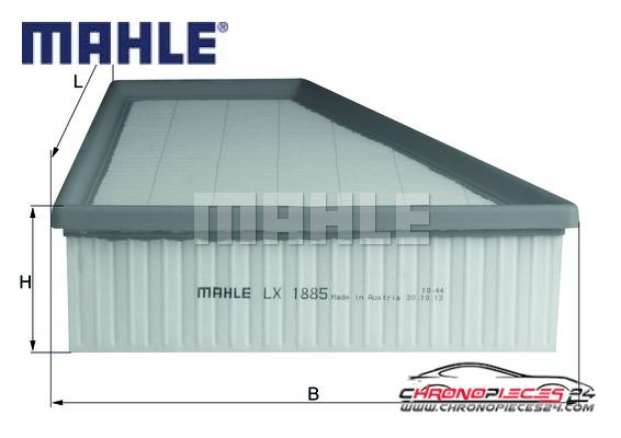 Achat de MAHLE LX 1885 Filtre à air pas chères