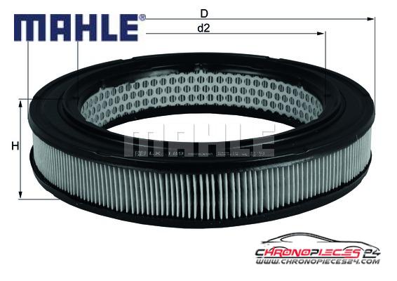 Achat de MAHLE LX 189 Filtre à air pas chères