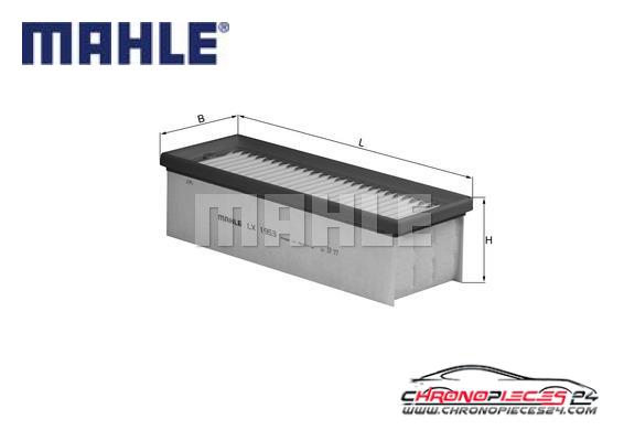 Achat de MAHLE LX 1953 Filtre à air pas chères