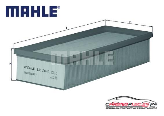 Achat de MAHLE LX 2046 Filtre à air pas chères