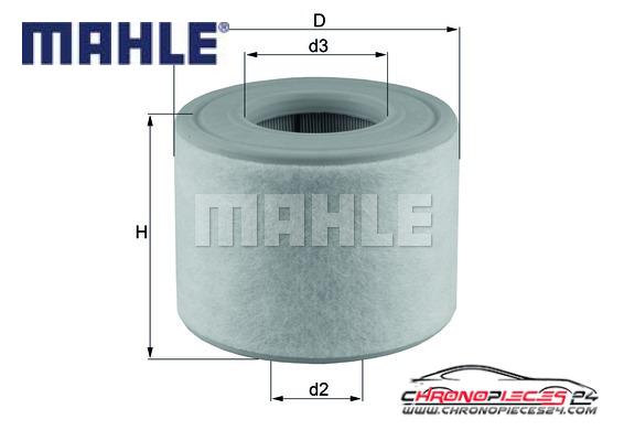 Achat de MAHLE LX 2607/2 Filtre à air pas chères