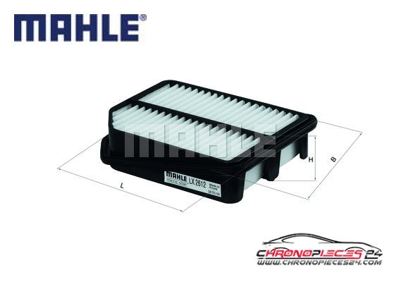 Achat de MAHLE LX 2612 Filtre à air pas chères