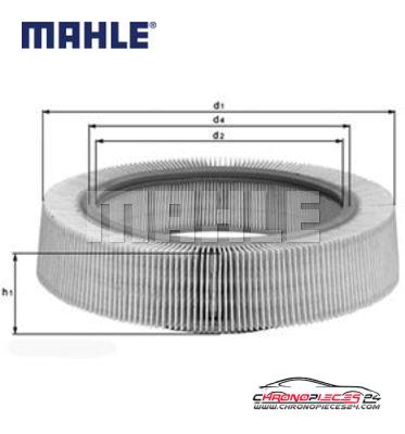 Achat de MAHLE LX 262 Filtre à air pas chères