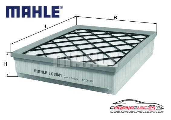 Achat de MAHLE LX 2641 Filtre à air pas chères