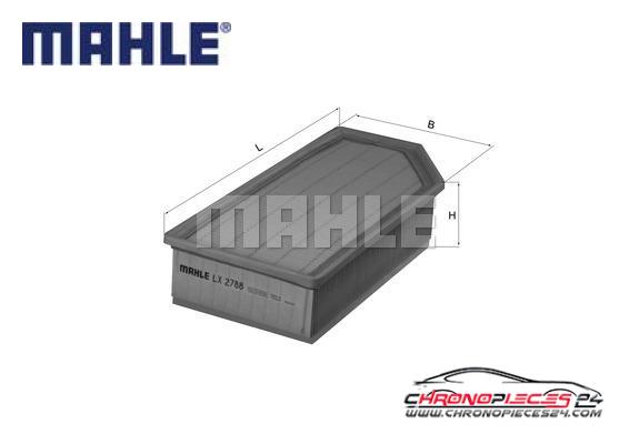 Achat de MAHLE LX 2788 Filtre à air pas chères