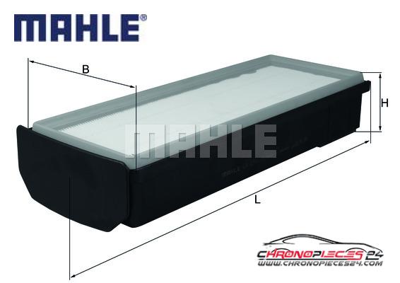 Achat de MAHLE LX 2796/1 Filtre à air pas chères