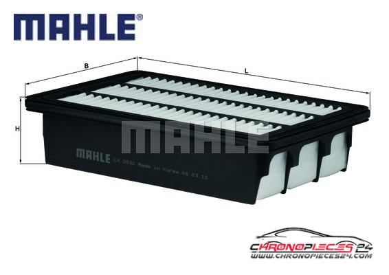 Achat de MAHLE LX 2832 Filtre à air pas chères