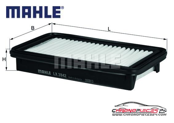 Achat de MAHLE LX 2842 Filtre à air pas chères