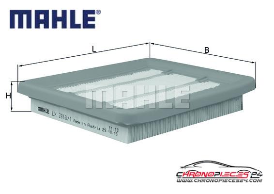 Achat de MAHLE LX 2868/1 Filtre à air pas chères