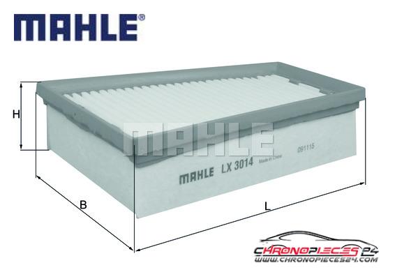 Achat de MAHLE LX 3014 Filtre à air pas chères