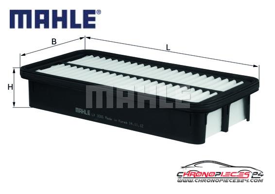 Achat de MAHLE LX 3265 Filtre à air pas chères