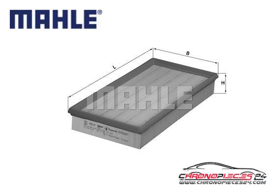 Achat de MAHLE LX 333 Filtre à air pas chères