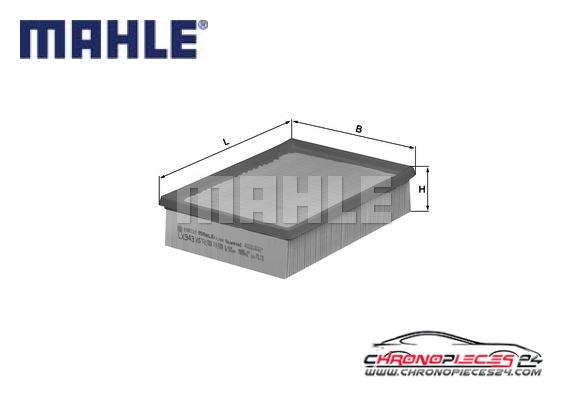 Achat de MAHLE LX 343 Filtre à air pas chères