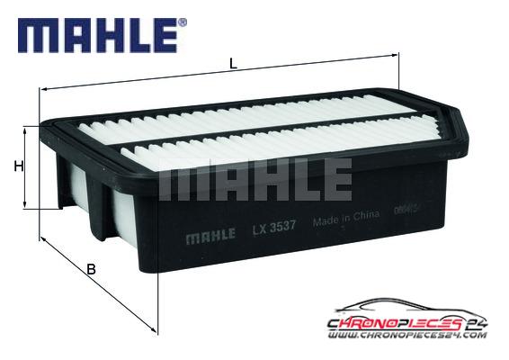 Achat de MAHLE LX 3537 Filtre à air pas chères